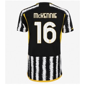 Juventus Weston McKennie #16 Domaci Dres za Ženska 2023-24 Kratak Rukavima